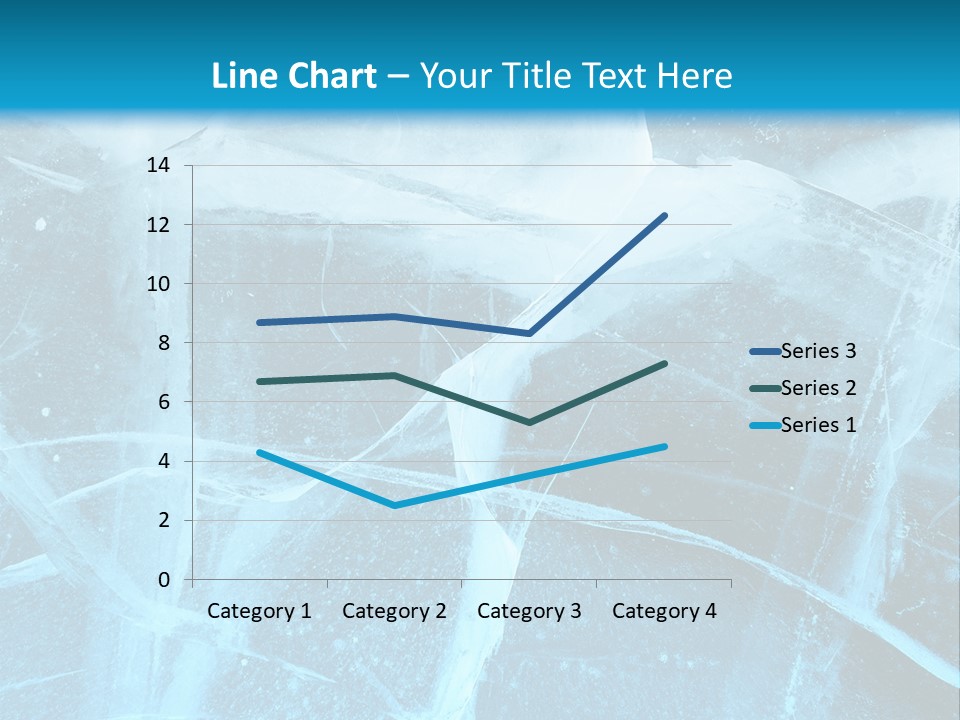 Ice Cold Glacier PowerPoint Template