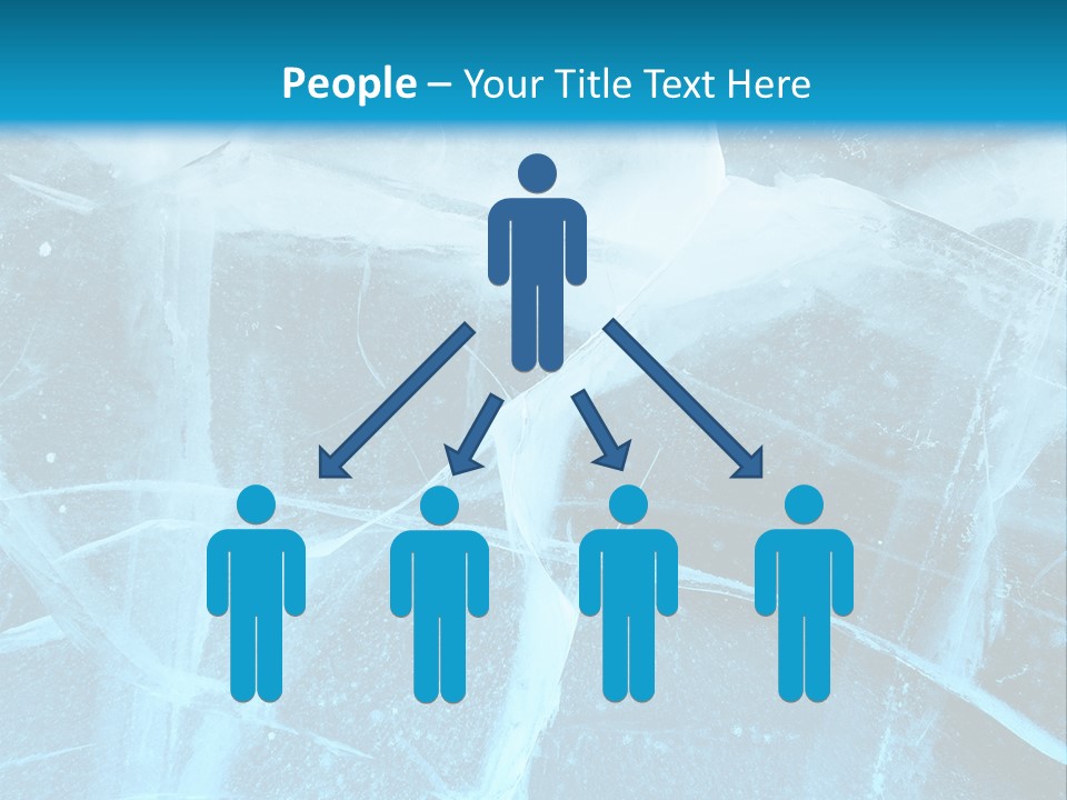 Ice Cold Glacier PowerPoint Template