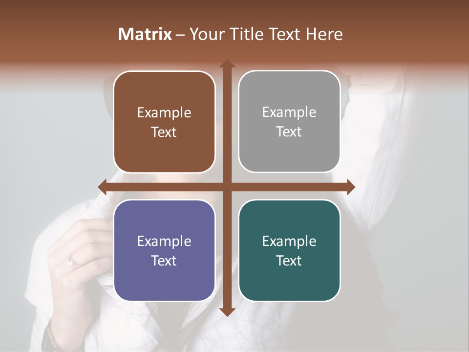 Protect Isolated Sun PowerPoint Template