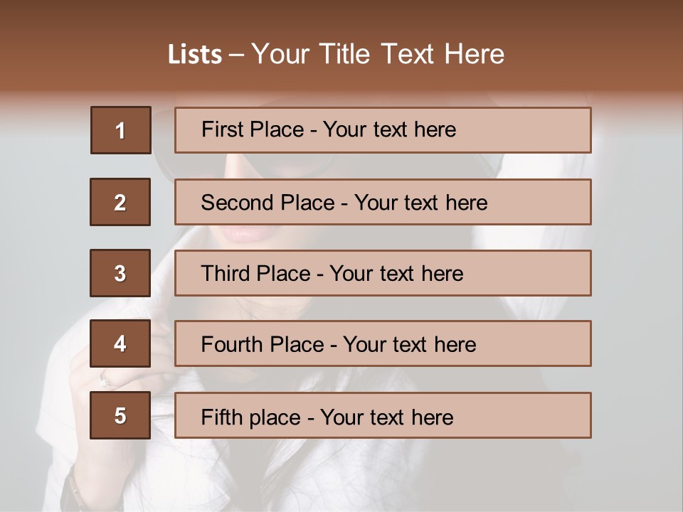 Protect Isolated Sun PowerPoint Template