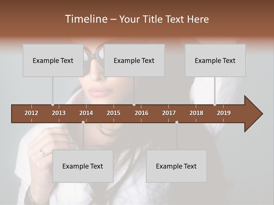 Protect Isolated Sun PowerPoint Template