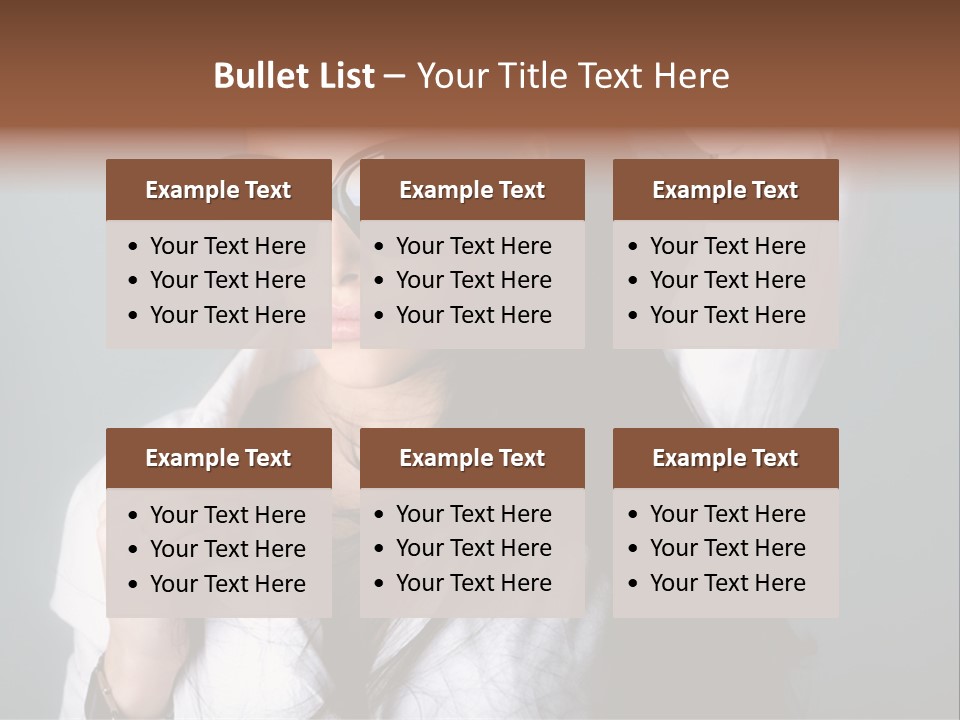 Protect Isolated Sun PowerPoint Template