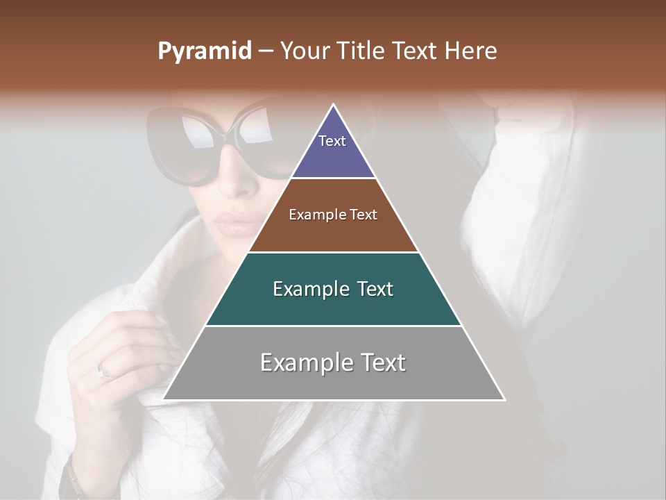 Protect Isolated Sun PowerPoint Template