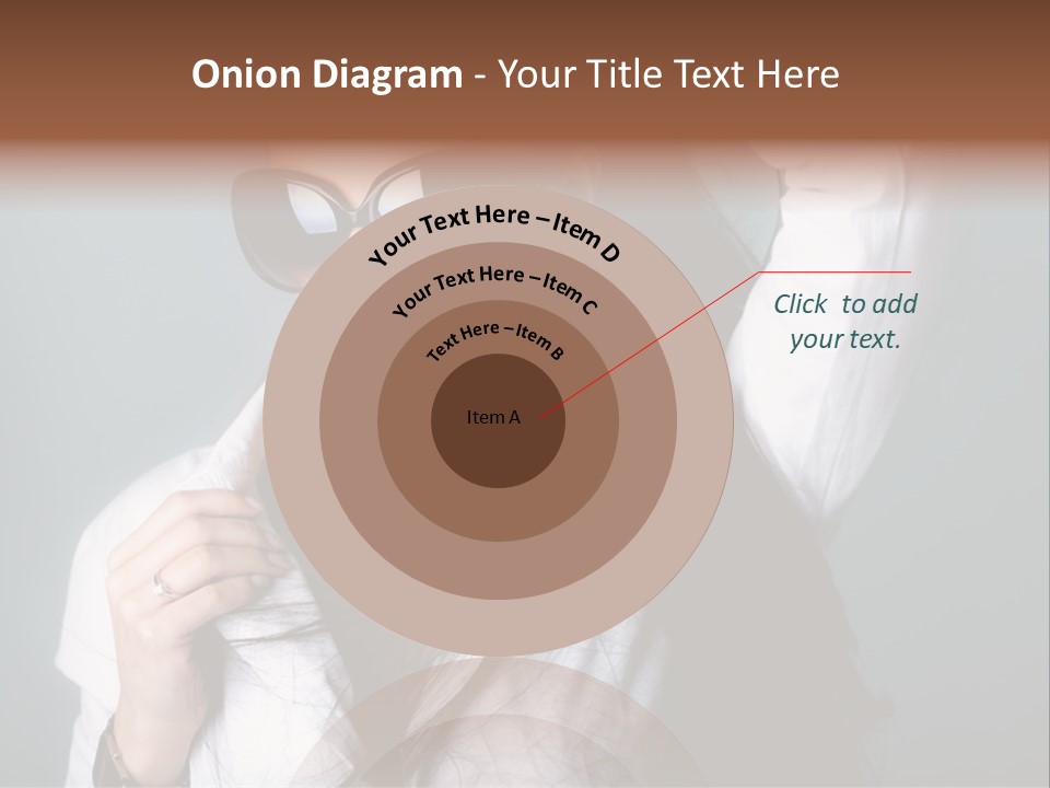 Protect Isolated Sun PowerPoint Template