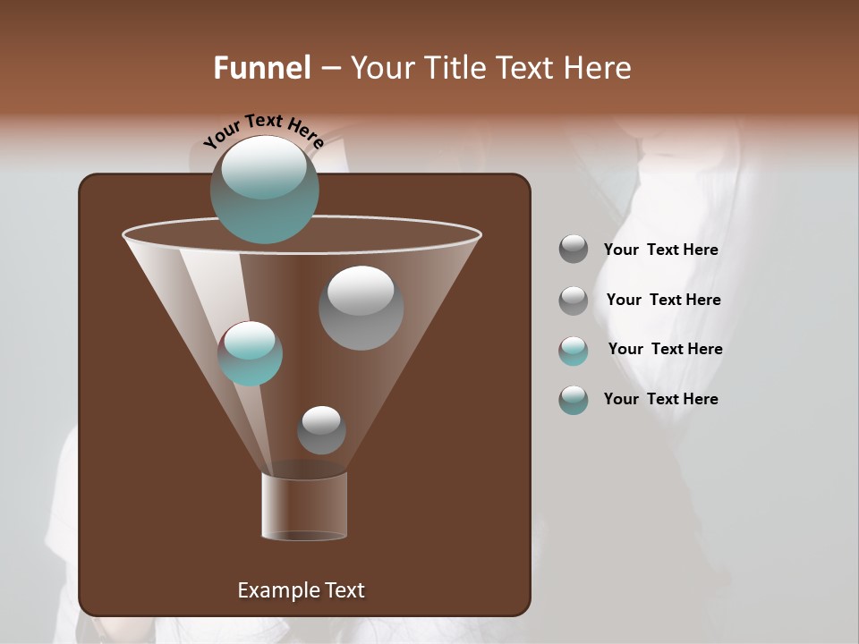 Protect Isolated Sun PowerPoint Template
