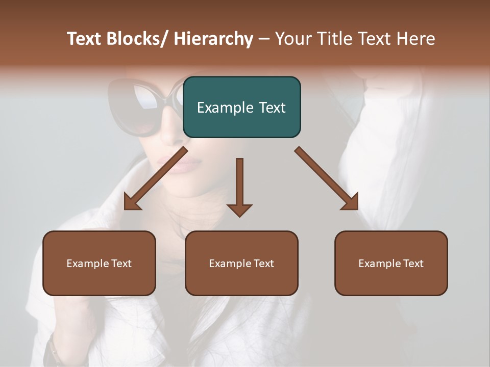 Protect Isolated Sun PowerPoint Template