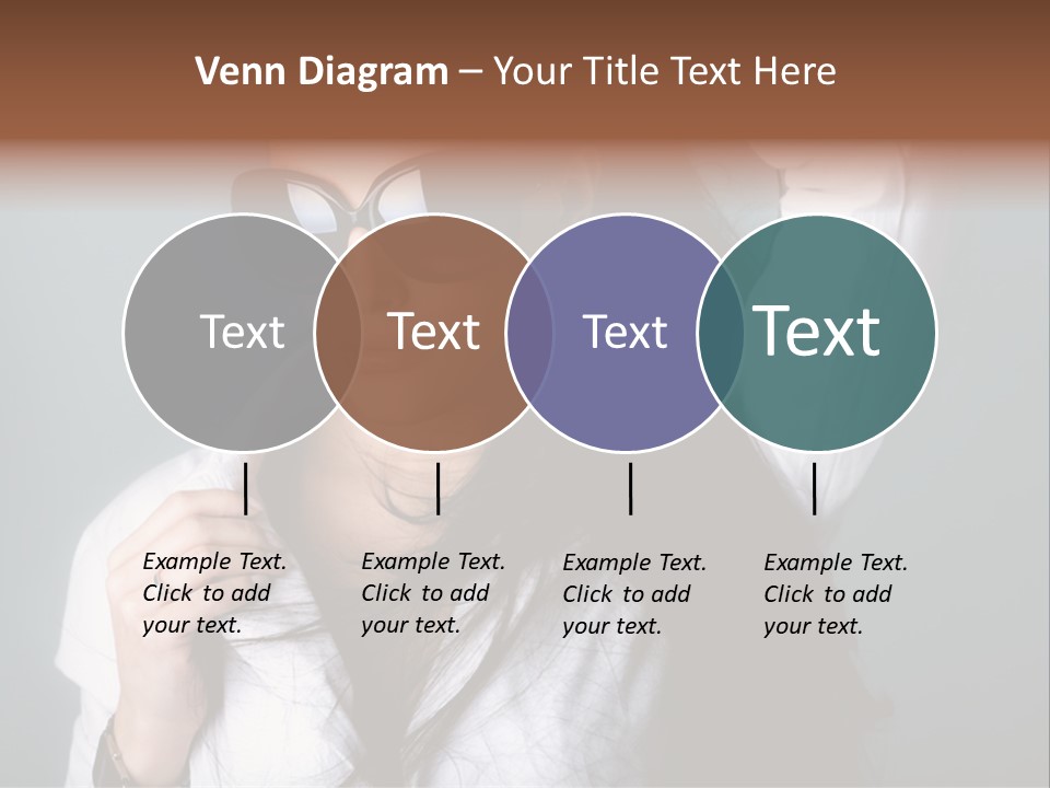 Protect Isolated Sun PowerPoint Template