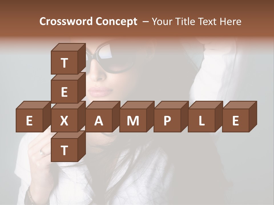 Protect Isolated Sun PowerPoint Template