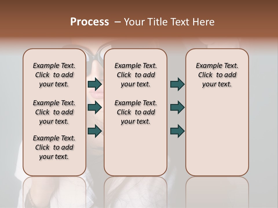 Protect Isolated Sun PowerPoint Template