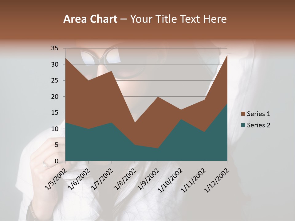 Protect Isolated Sun PowerPoint Template