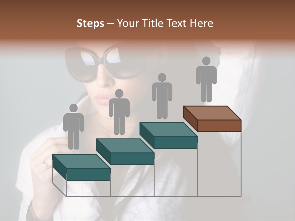 Protect Isolated Sun PowerPoint Template