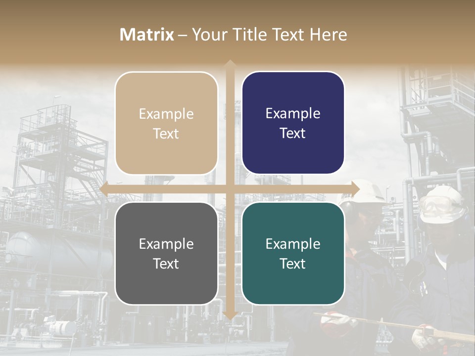 Plant Energy Industrialplant PowerPoint Template