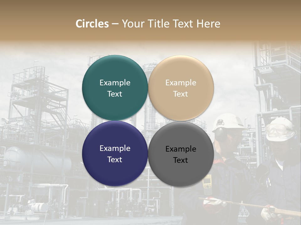 Plant Energy Industrialplant PowerPoint Template