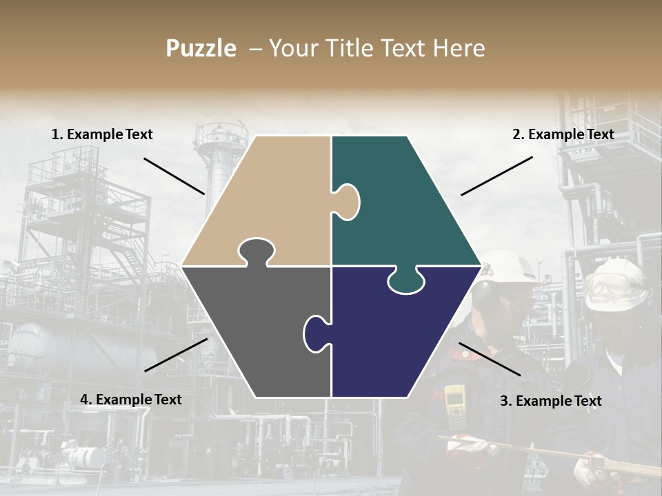 Plant Energy Industrialplant PowerPoint Template