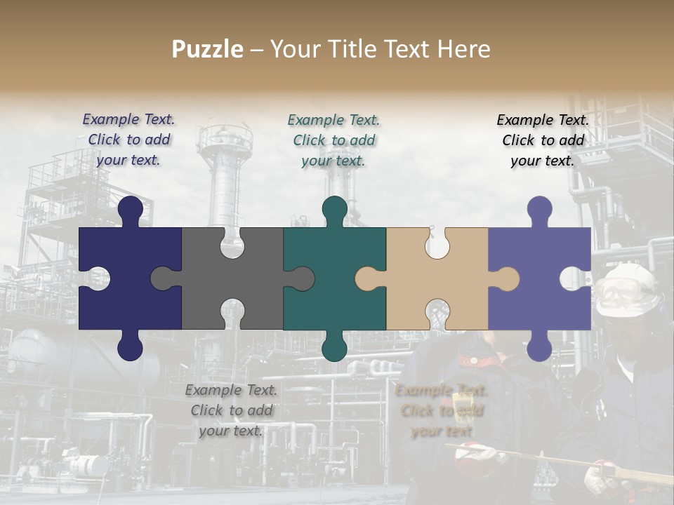 Plant Energy Industrialplant PowerPoint Template