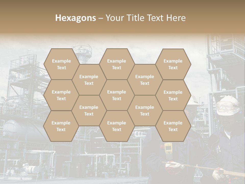 Plant Energy Industrialplant PowerPoint Template