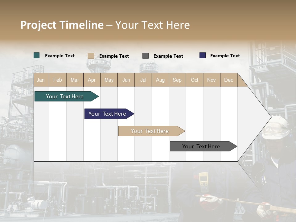 Plant Energy Industrialplant PowerPoint Template