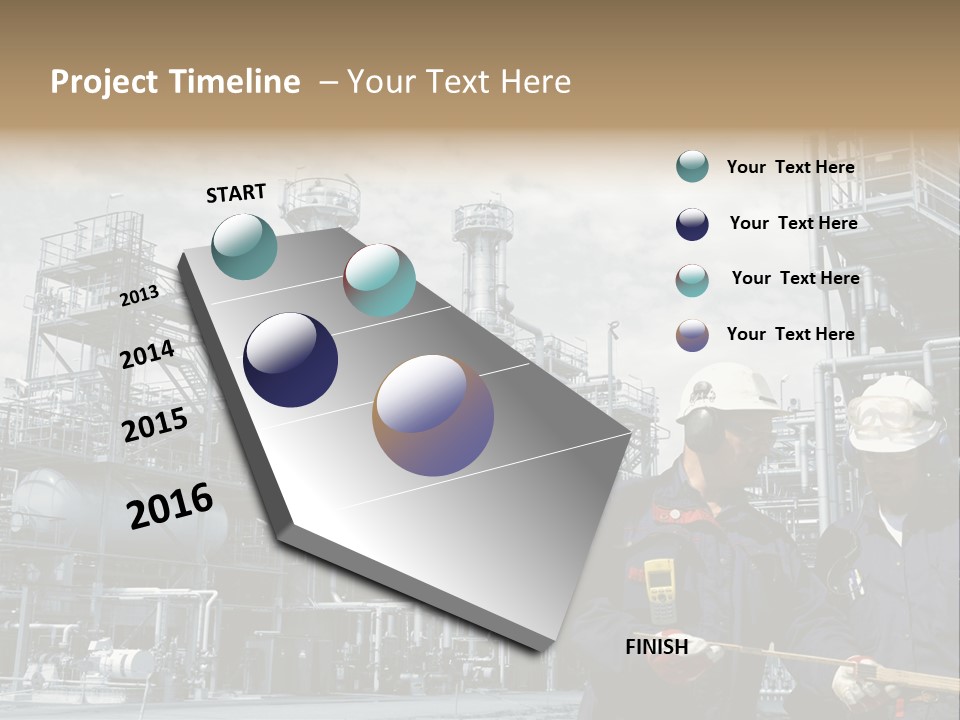 Plant Energy Industrialplant PowerPoint Template