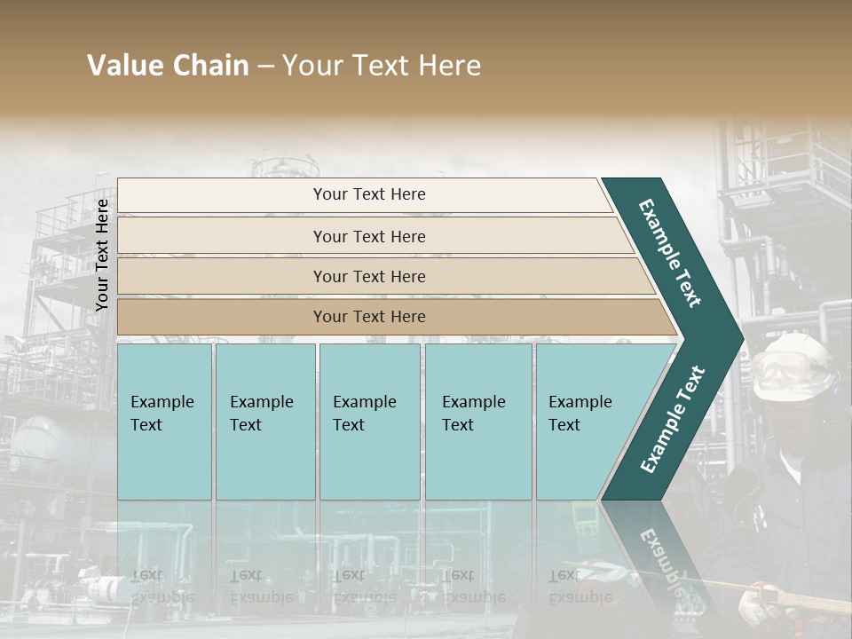 Plant Energy Industrialplant PowerPoint Template