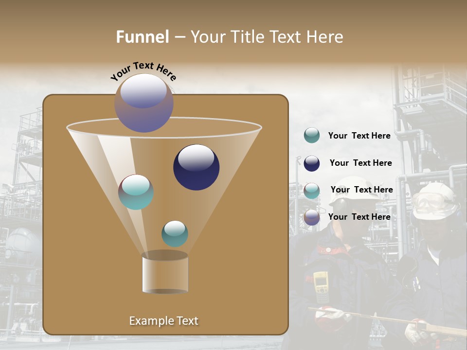 Plant Energy Industrialplant PowerPoint Template