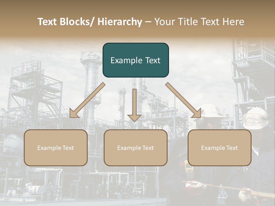 Plant Energy Industrialplant PowerPoint Template