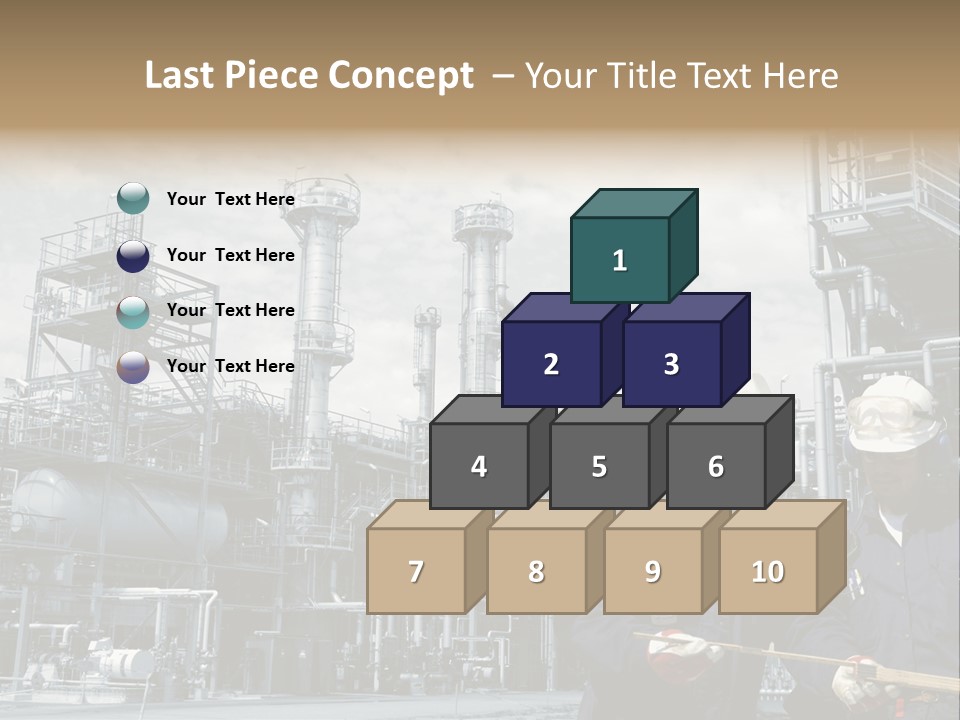 Plant Energy Industrialplant PowerPoint Template