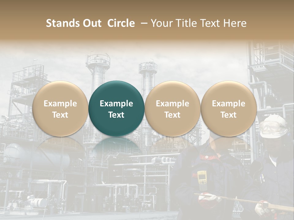Plant Energy Industrialplant PowerPoint Template