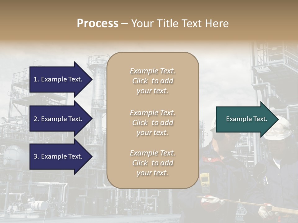 Plant Energy Industrialplant PowerPoint Template