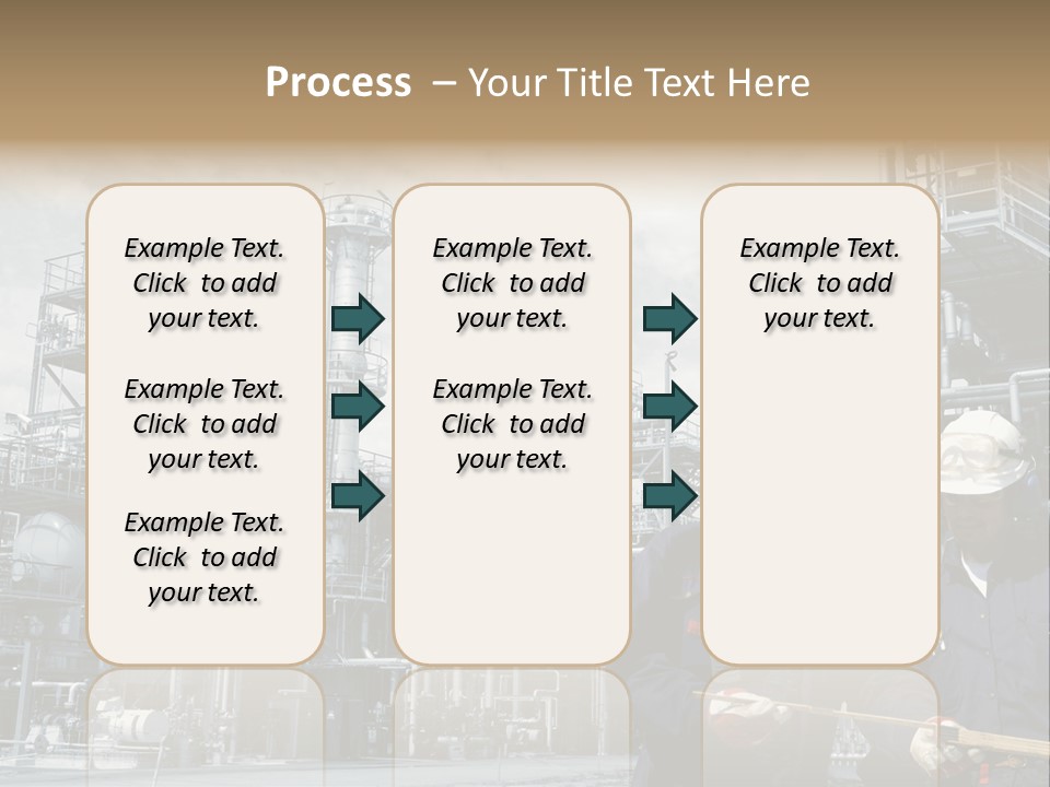 Plant Energy Industrialplant PowerPoint Template