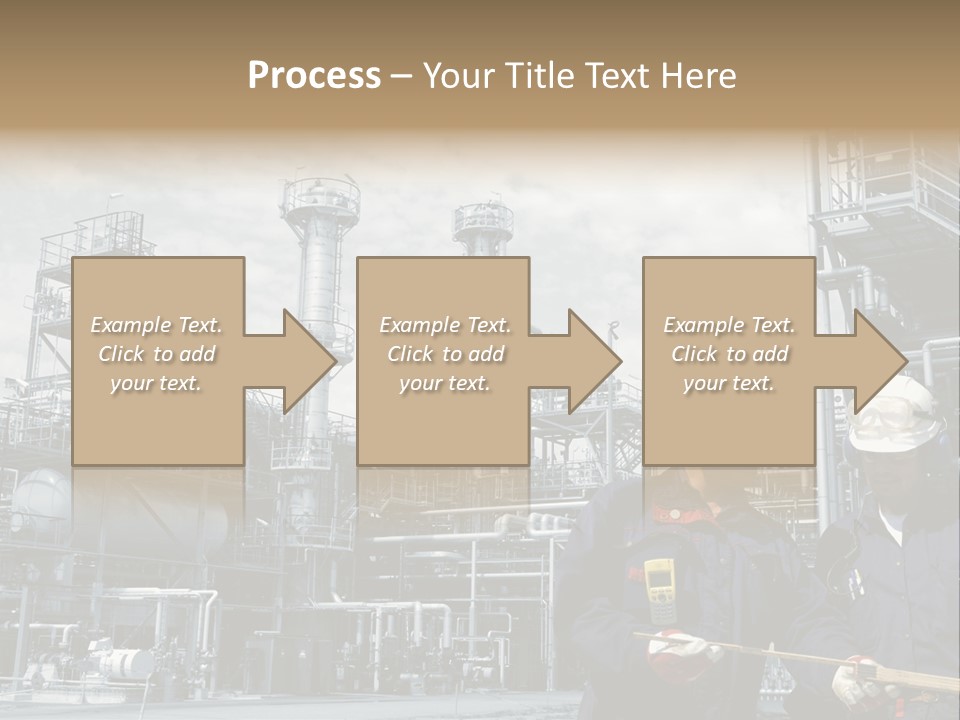 Plant Energy Industrialplant PowerPoint Template
