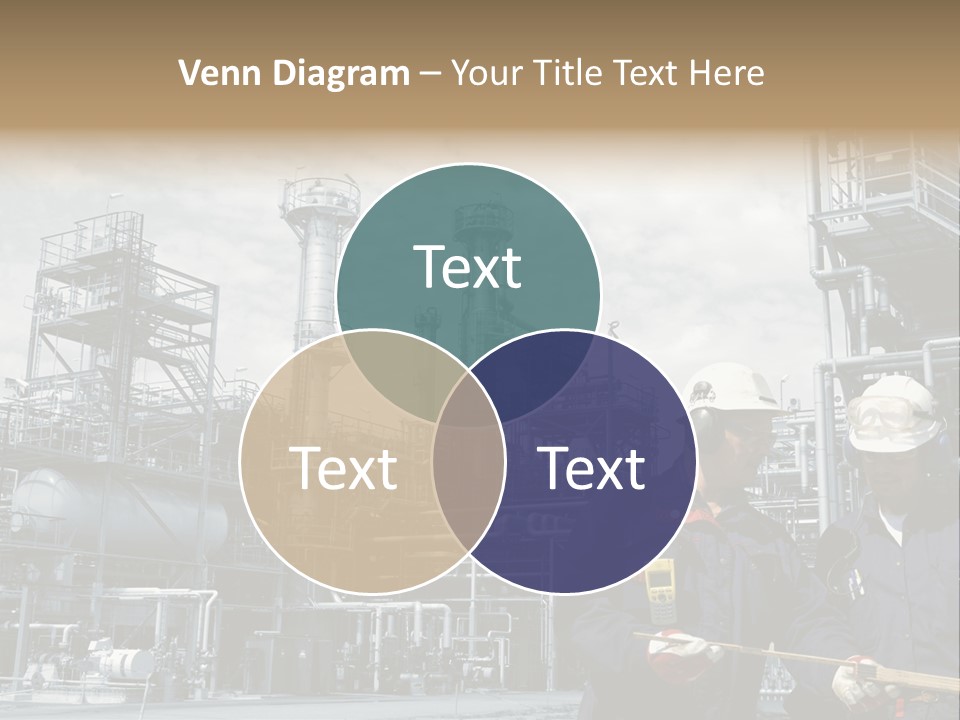 Plant Energy Industrialplant PowerPoint Template