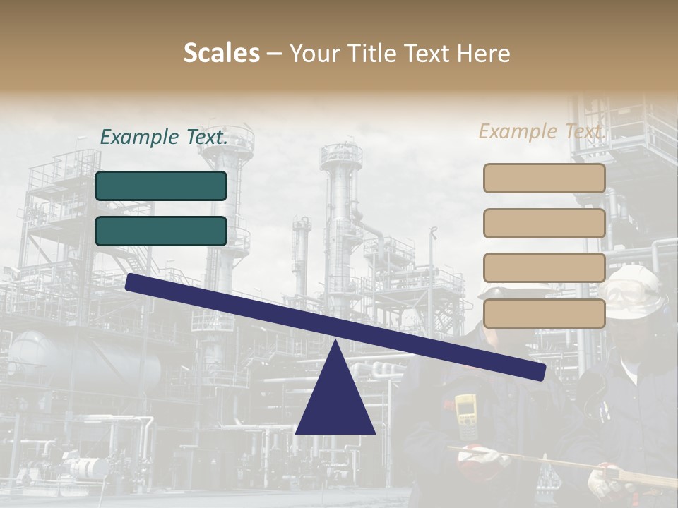 Plant Energy Industrialplant PowerPoint Template