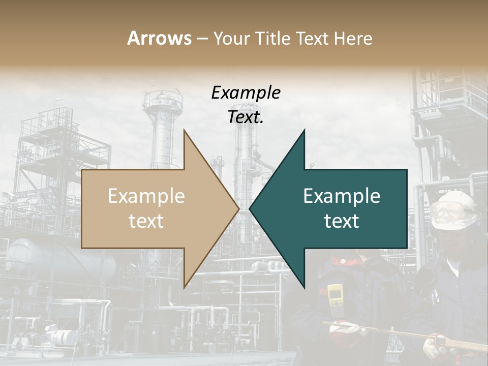 Plant Energy Industrialplant PowerPoint Template