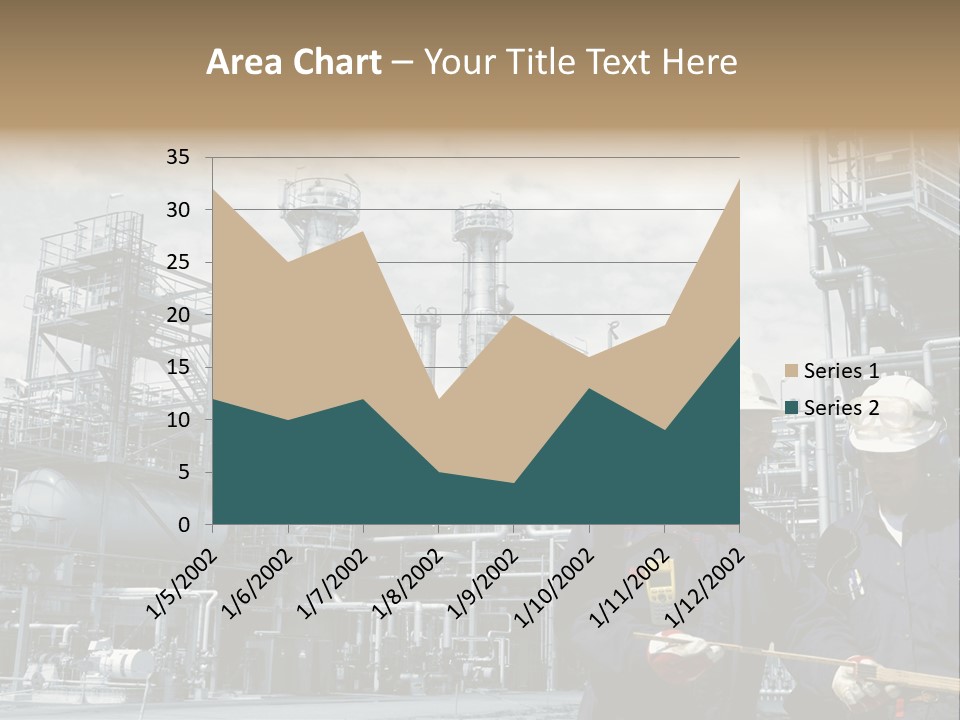 Plant Energy Industrialplant PowerPoint Template