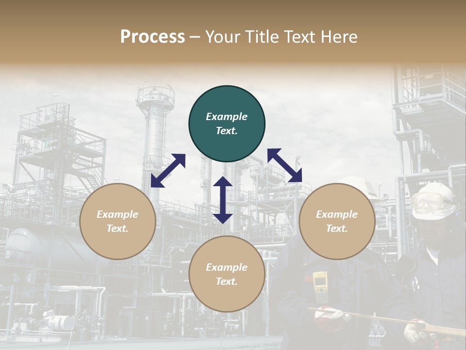 Plant Energy Industrialplant PowerPoint Template