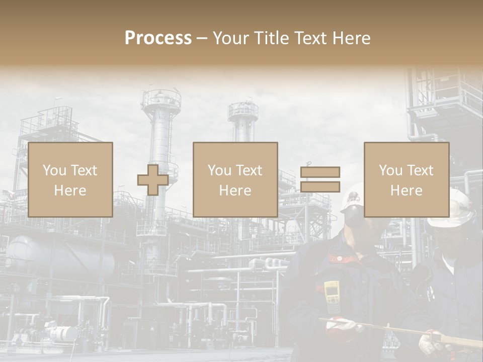 Plant Energy Industrialplant PowerPoint Template