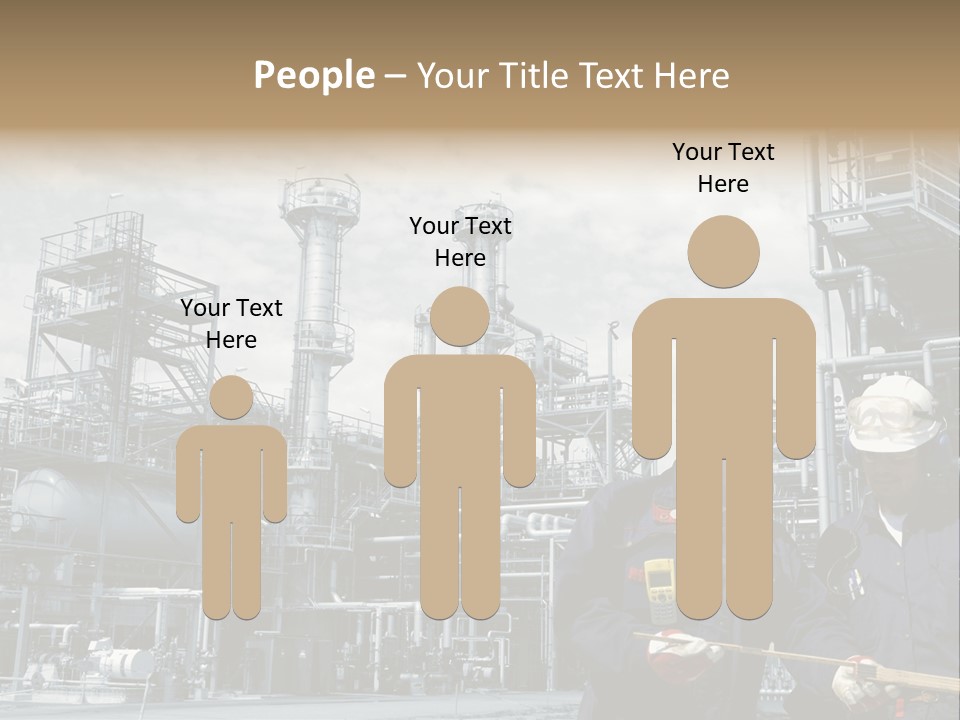 Plant Energy Industrialplant PowerPoint Template