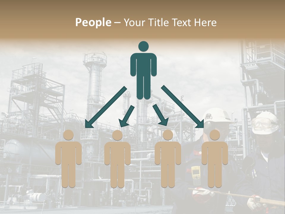 Plant Energy Industrialplant PowerPoint Template