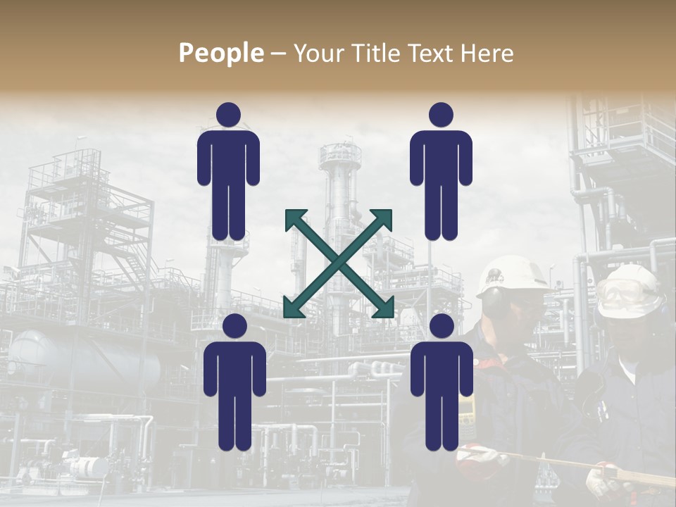 Plant Energy Industrialplant PowerPoint Template