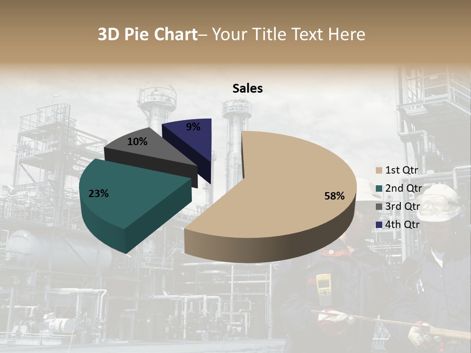 Plant Energy Industrialplant PowerPoint Template