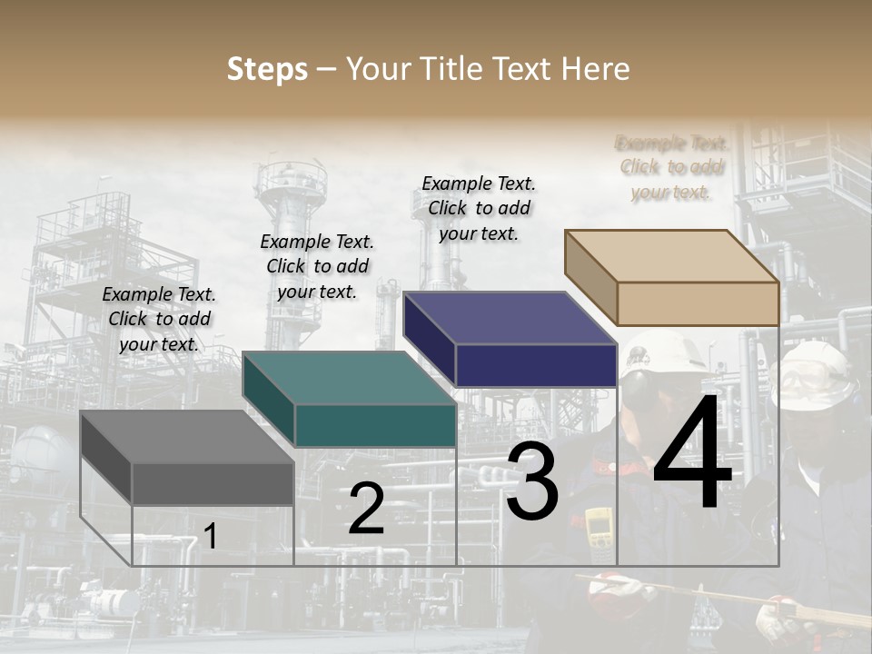 Plant Energy Industrialplant PowerPoint Template