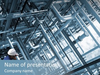 Pipelines Distillery Factory PowerPoint Template