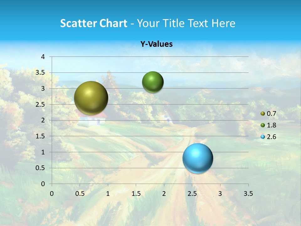 Village Season Painter PowerPoint Template