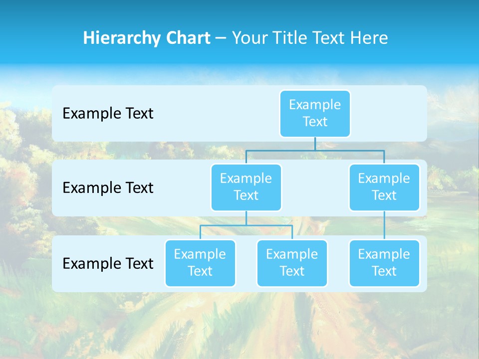 Village Season Painter PowerPoint Template