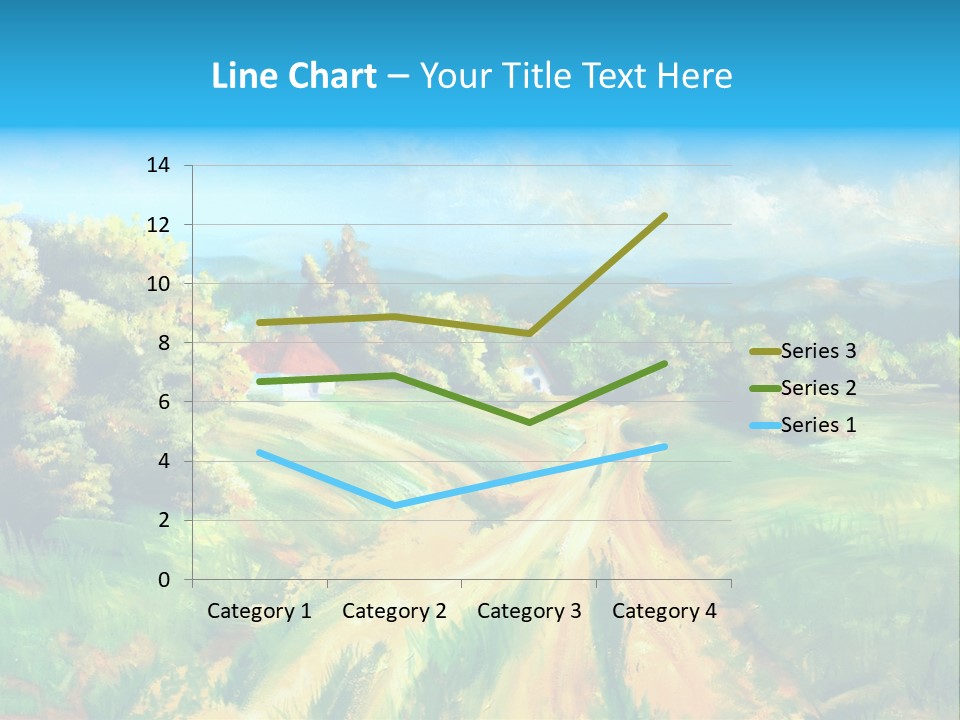 Village Season Painter PowerPoint Template