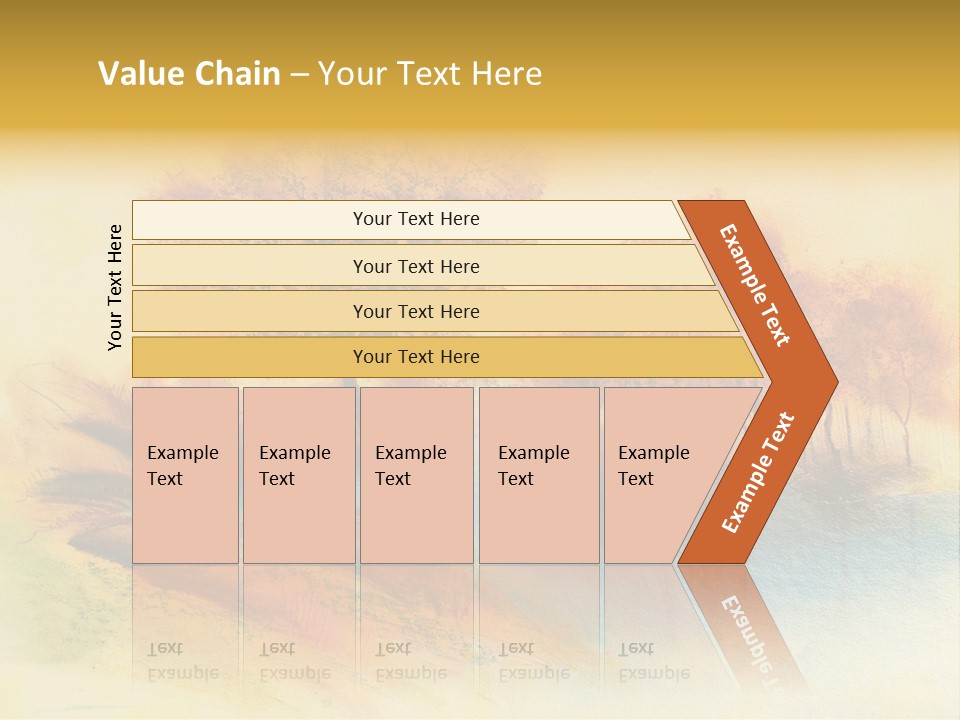 Forest Drawing Landscapes PowerPoint Template