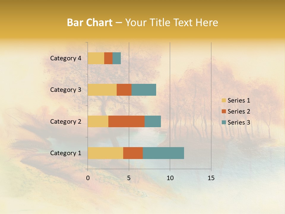 Forest Drawing Landscapes PowerPoint Template