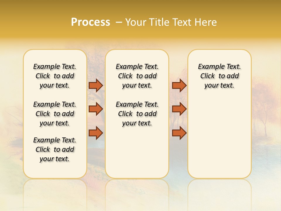 Forest Drawing Landscapes PowerPoint Template