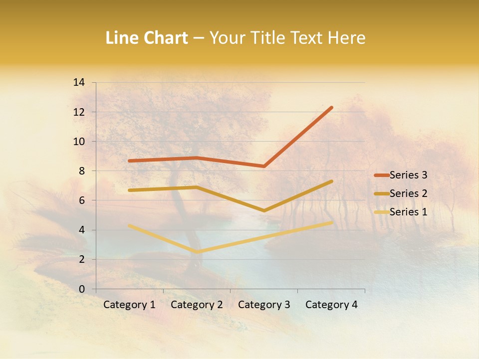 Forest Drawing Landscapes PowerPoint Template