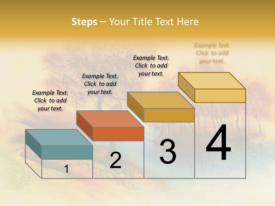 Forest Drawing Landscapes PowerPoint Template